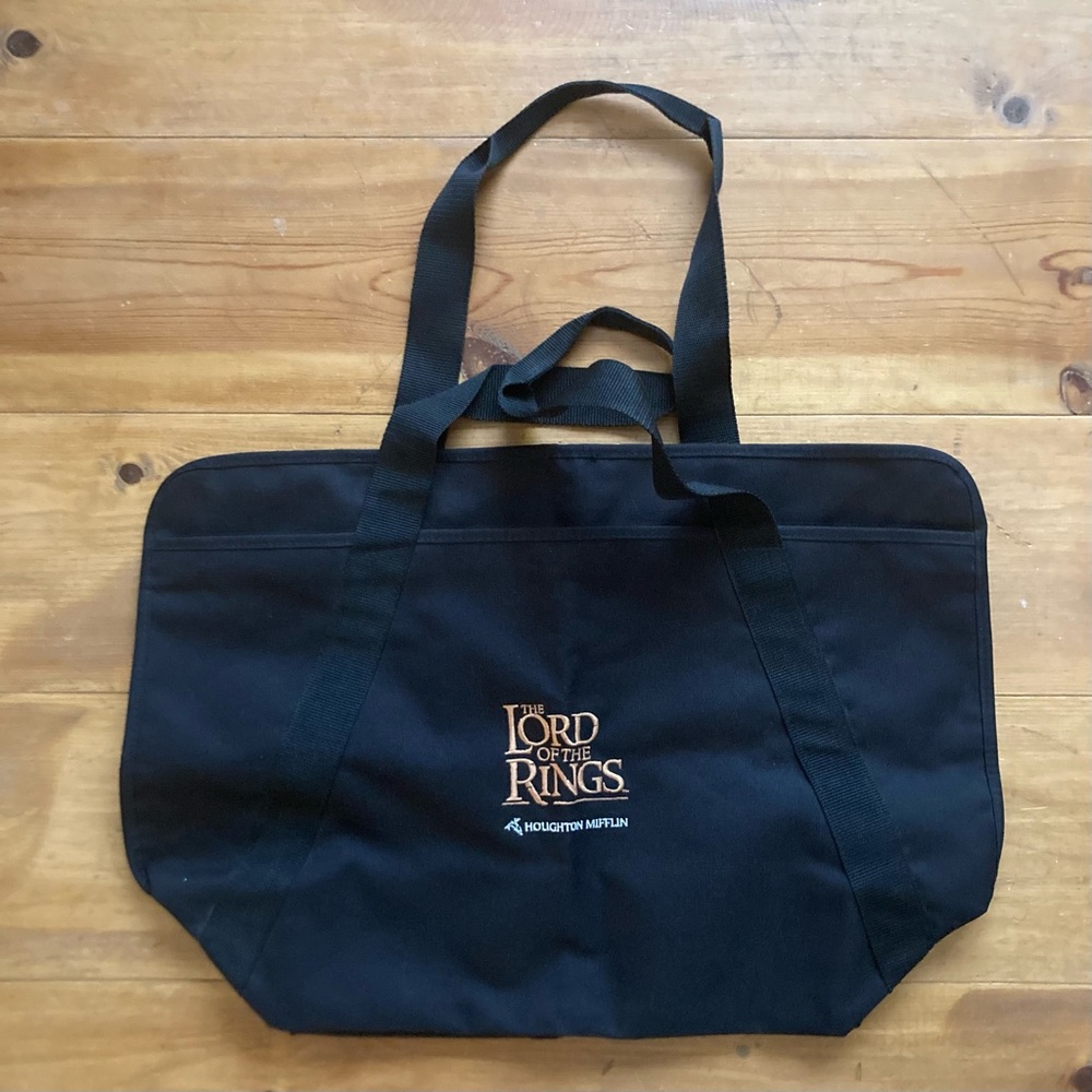 LORD OF THE RINGS, promotional book bag, HOUGHTON MIFFLIN